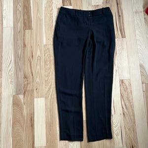 LOFT “Marissa” style black straight pant